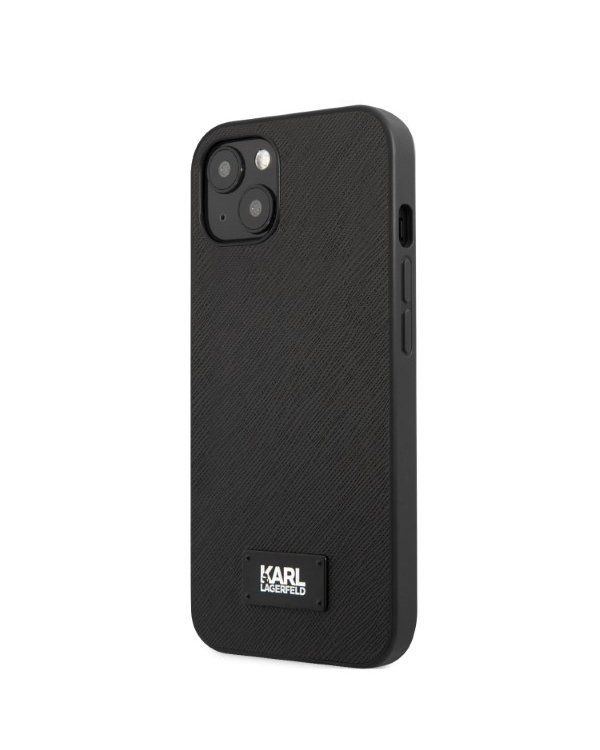 Дополнительное изображение книги «Karl Lagerfeld Saffiano Plaque Case for iPhone 13 Black»