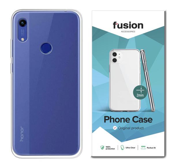 Fusion Ultra Clear Series 2 mm Силиконовый чехол для Honor 8A Прозрачный (EU Blister)