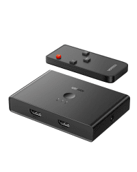 Ugreen HUB 2x HDMI (input) - 4x HDMI (output) splitter switcher 2.0 CEC 3D HDR 4K 60Hz (70690)