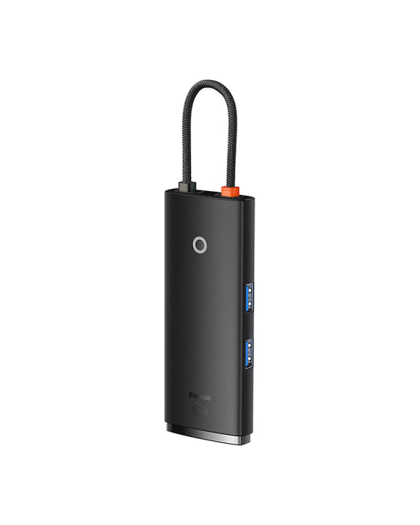 Хаб Baseus OS Lite 6-Port (Type-C to HDMI+USB3.0*2+PD+SD|TF) (черный