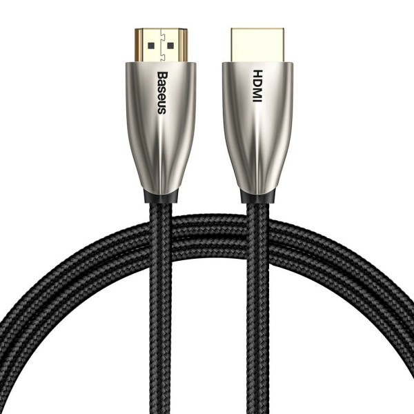 Обложка книги «Baseus Horizontal HDMI 2.0 cable 4K 60 Hz 3D 18 Gbps 2 m black (CADSP-B01)»