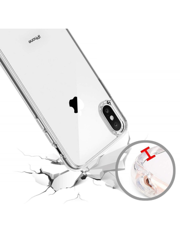 Fusion Ultra Back Case 0.3 mm Прочный Силиконовый чехол для Samsung A202 Galaxy A20e Прозрачный