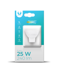 Светодиодная лампа G4 MR11 3W 12V 6000K Керамический свет навеки