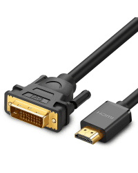 HDMI - DVI UGREEN HD106 Cable 2m (Black)