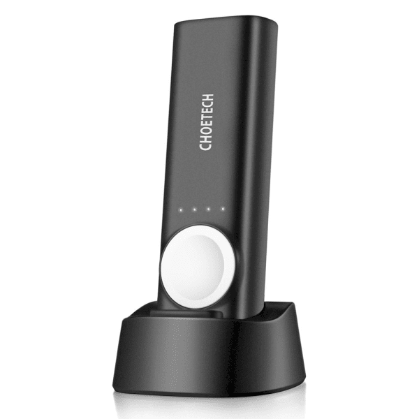 Обложка книги «Choetech Power Bank 5000mAh USB 2.1A / Wireless Charger Qi MFI to Apple Watch black (T315)»
