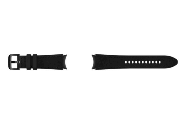 Обложка книги «ET-SHR89LBE Samsung Galaxy Watch 4/4 Classic Leather Strap M/L Black»