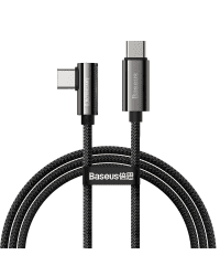 Baseus Legend Series Elbow Fast Charging USB Type C - USB Type C 100W 5A 1m black (CATCS-01)