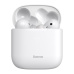 Baseus Encok W06 TWS headphones, Bluetooth 5.0, aptX, inductive charging (white)