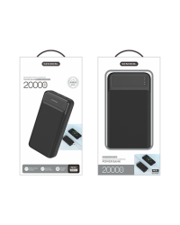 SENDEM PH92 powerbank 20000 mAh | 2.4A | LED | черный