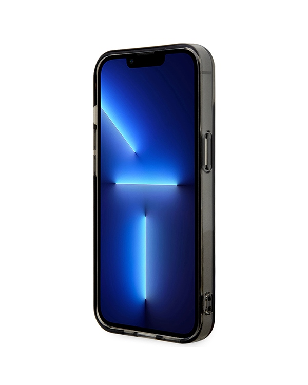 Etui BMW BMHMP14SHDTK iPhone 14 6.1" szary|grey Tricolor Stripes MagSafe