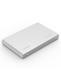 Hard drive external enclosure Orico SSD/HDD 2.5" SATA III (silver)