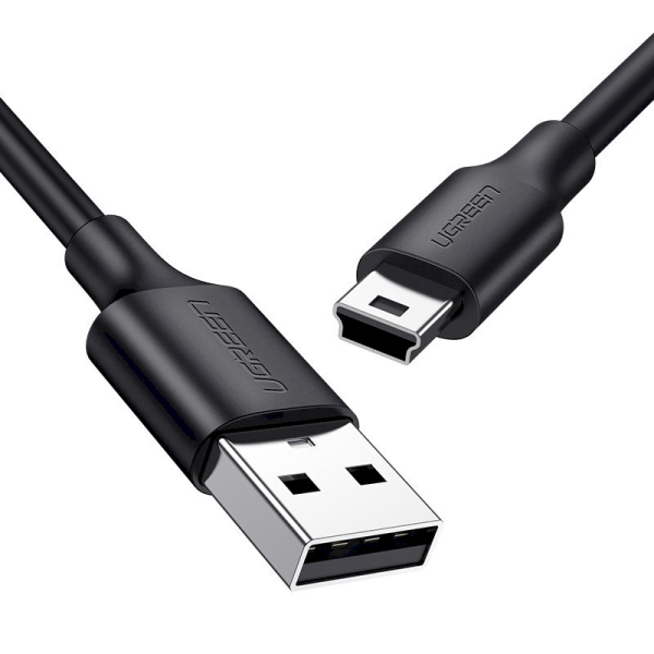 Обложка книги «Ugreen USB - mini USB cable 480 Mbps 3 m black (US132 10386)»