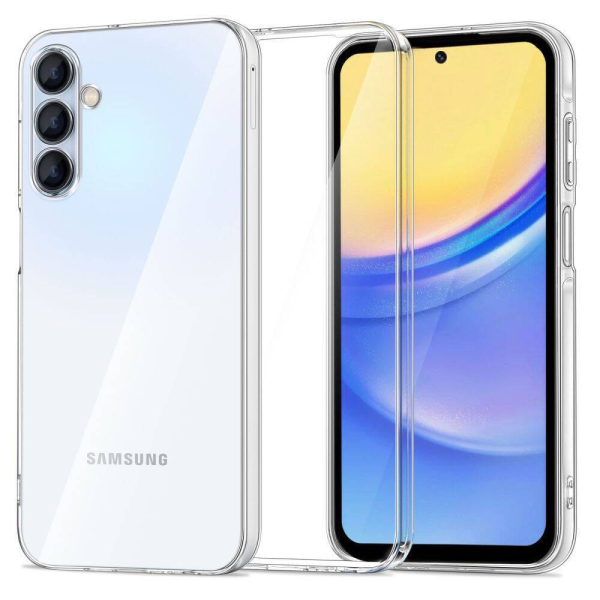 Fusion Ultra Back Case 2 mm Прочный Силиконовый чехол для Samsung A556 Galaxy A55 5G Прозрачный