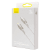 USB-C cable for Lightning Baseus Glimmer Series, 20W, 2m (White)