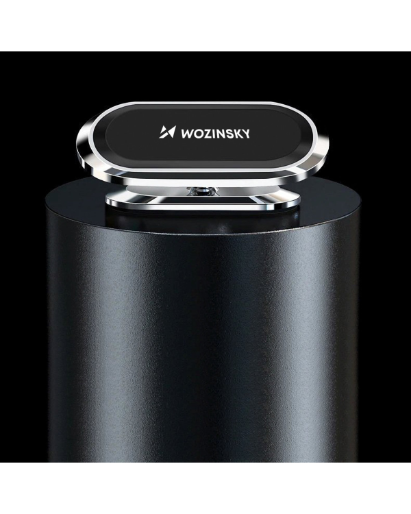 Дополнительное изображение книги «Wozinsky Self-adhesive Magnetic 360 Car Dashboard Mount Silver (WMH-06)»