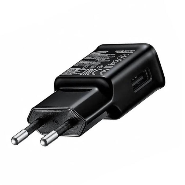 EP-TA200EBE Samsung USB-A 15W дорожное зарядное устройство черный (OEM)