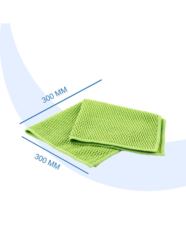 Салфетка для посуды из микрофибры Cello Kleeno | зеленая 1шт