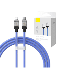 Кабель быстрой зарядки Baseus USB-C to Coolplay Series 1 м, 20 Вт (фиолетовый)