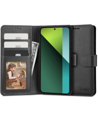 Tech-Protect Wallet Case for Xiaomi Redmi Note 13 Pro 5G | Poco X6 5G - Black