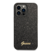 Обложка книги «Guess PC/TPU Glitter Flakes Metal Logo Case for iPhone 14 Pro Black»