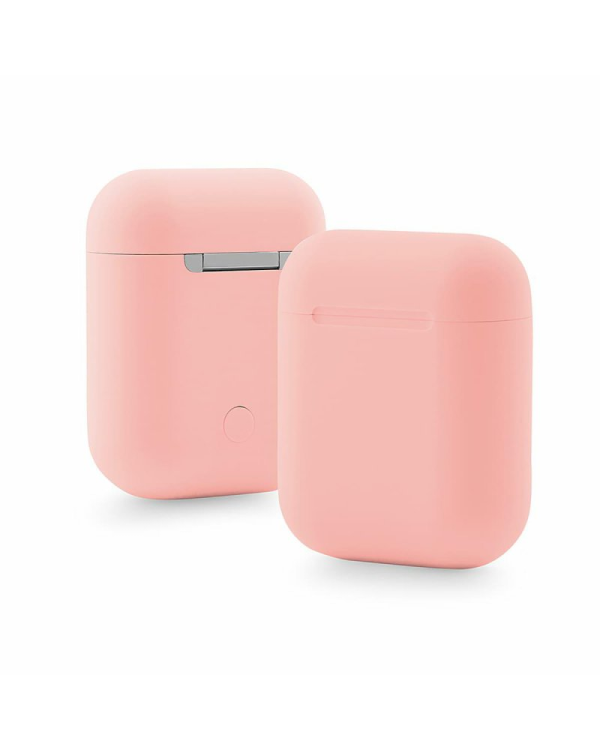 Беспроводные наушники iNpods i12 с микрофоном (розовые)