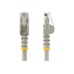 StarTech.com 50cm CAT6 Ethernet Cable - Grey Snagless Gigabit CAT 6 Wire - 100W PoE RJ45 UTP 650MHz Category 6 Network Patch Cord UL|TIA (N6PATC50CMGR) - patch cable - 50 cm - gray