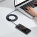 Кабель Baseus Crystal Shine Series Кабель USB для быстрой зарядки и передачи данных USB Type C - USB Type C 100W 2m черный (CAJY000701)