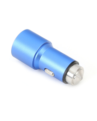 Автомобильное зарядное устройство Omega OUCC2MBL| 2x USB-A | 2.1A | 12V - 24V | синий