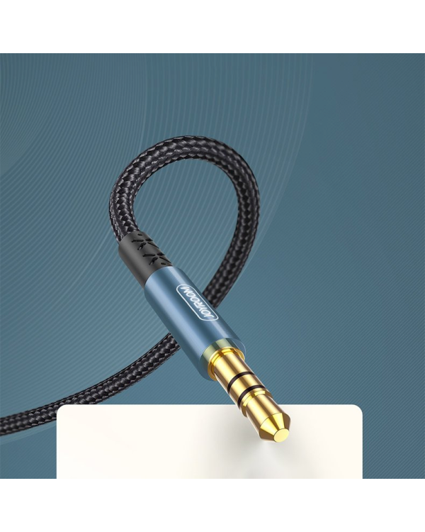 Дополнительное изображение книги «Joyroom stereo audio AUX cable 3,5 mm mini jack 2 m black (SY-20A1)»