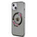 Guess PC|TPU Flowers Ring Glossy Logo MagSafe Чехол для iPhone 13 черный