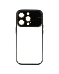 Fusion Electro Lens Back Case Силиконовый чехол для Samsung A245 Galaxy A24 4G Черный