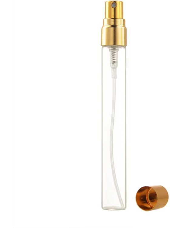 By Perfume многоразовый стеклянный флакон для духов 10ml золотой