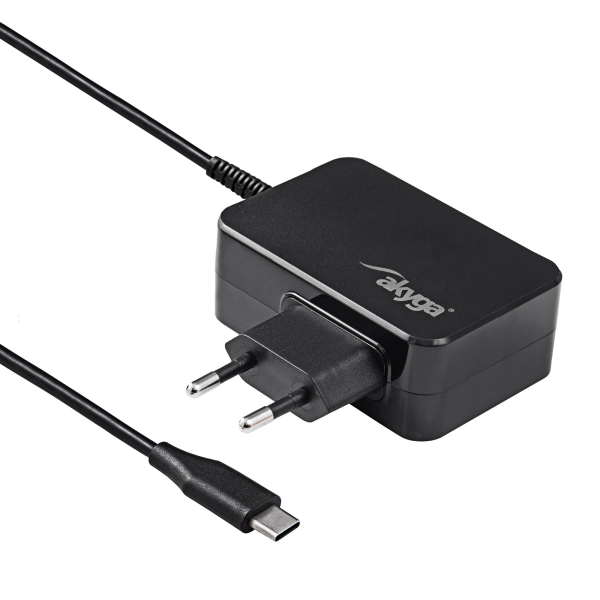 Блок питания Akyga AK-ND-82 5-20V | 3-4.5A 90W USB type C 1.8m GaN