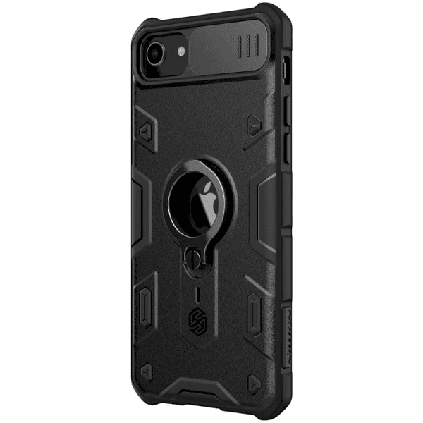 Обложка книги «Nillkin CamShield Armor Hard Case for iPhone 7/8/SE2020 Black»