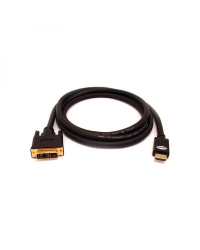 Кабель Fusion DVI (18+1) to HDMI 2 м, черный