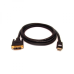 Кабель Fusion DVI (18+1) to HDMI 2 м, черный