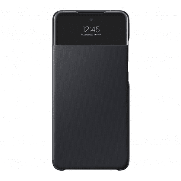 Обложка книги «EF-EA525PBE Samsung S-View Case for Galaxy A52 Black»
