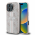 Guess GUHMP16XP4RPSP iPhone 16 Pro Max 6.9" розовый жесткий чехол 4G Printed Stripes MagSafe
