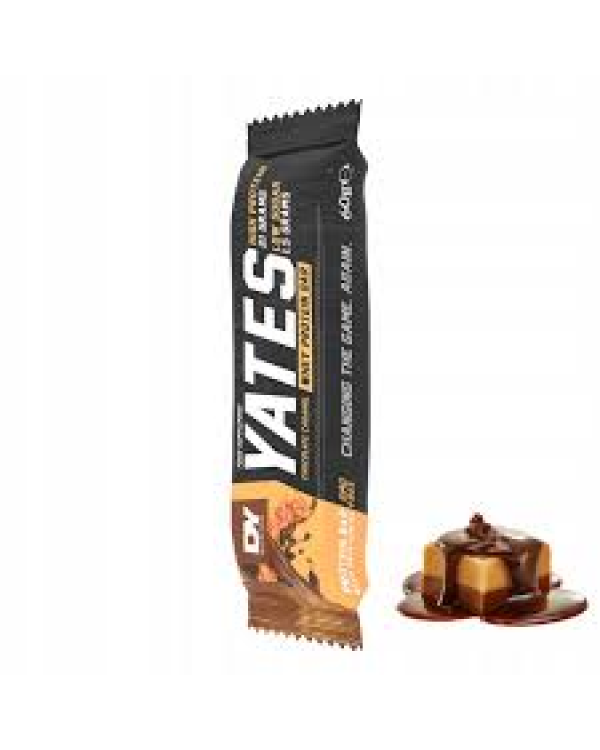 Dorian Yates Chocolate Caramel Протеиновый батончик 60 г - (Протеин 21г)