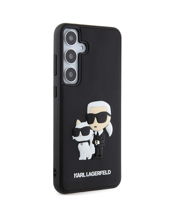 Дополнительное изображение книги «Original Pouch KARL LAGERFELD  hardcase 3D Rubber Karl&Choupette KLHCS24S3DRKCNK for Samsung Galaxy S24  black»