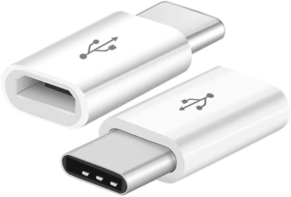Fusion Универсальный Адаптер Micro USB к USB Type-C (USB-C) Подключение Белый