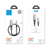 Кабель USB для Lightning Joyroom Sharp S-M411 2.4A, 3м (черный)