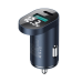 Joyroom C-A17 fast car charger USB / USB Type C 42,5W Quick Charge, Power Delivery, AFC, SCP blue