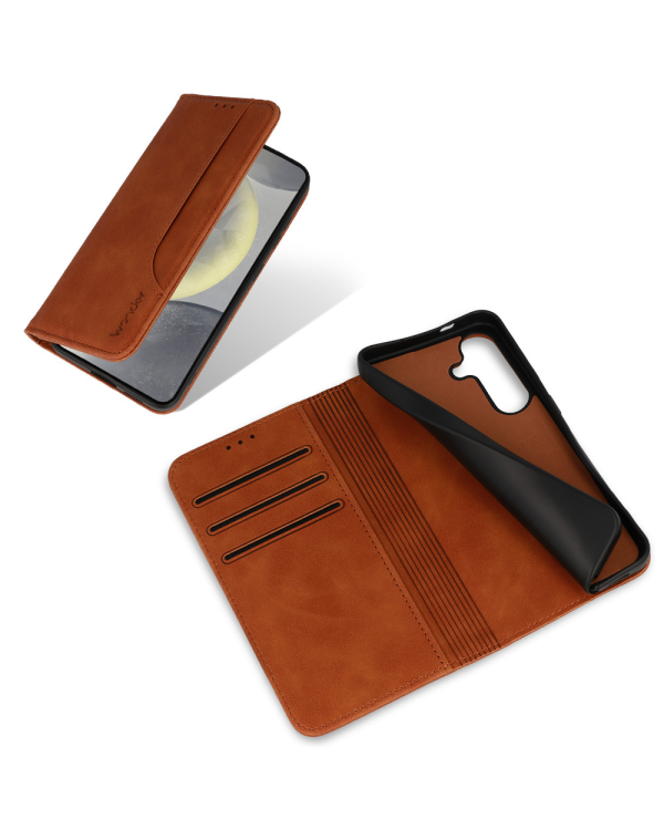 Чехол Wonder Prime для Samsung A155 | A156 Galaxy A15 4G | 5G коричневый