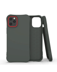 Fusion Solaster Back Case Силиконовый чехол для Apple iPhone 12 Mini Темно Зеленый