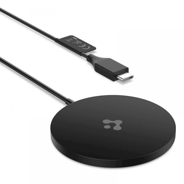 SPIGEN PF2009 POWERARC MAGNETIC MAGSAFE WIRELESS CHARGER 7.5W BLACK