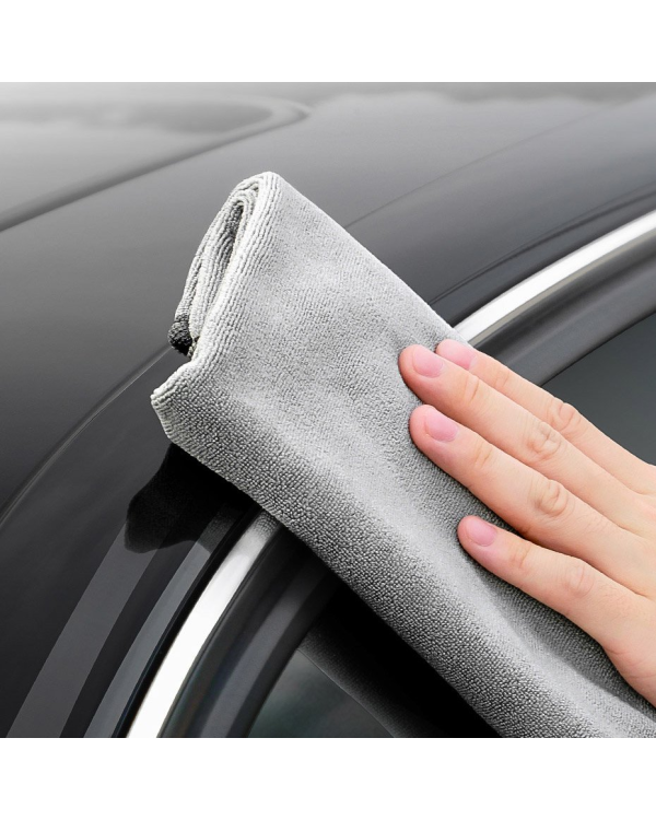 Baseus 2 x Microfiber Car Drying Towel Microfiber 40cm x 40cm Gray (CRXCMJ-0G)