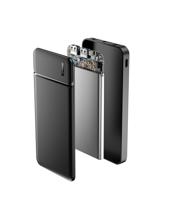 Дополнительное изображение книги «Maxlife power bank MXPB-01 10000 mAh black»