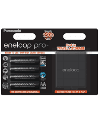 Panasonic Eneloop  PRO R6|AA 2500mAh rechargeable – 4 pcs blister +box