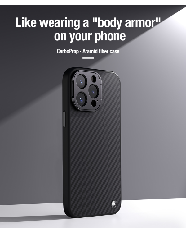 Чехол Nillkin CarboProp Aramid для Apple iPhone 14 Pro Max черный